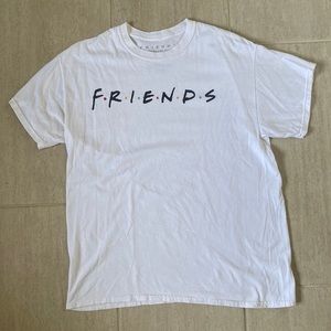 Friends television series white tshirt in large